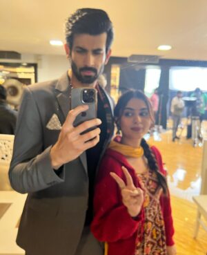 Namik Paul Instagram - Happy Birthday to the Heroine, the Eye Roller Supreme, to the wonderful, talented, hilarious person I had the pleasure of working with for 4 months. 

The person who was focused, and professional and would do 15 page scenes in damn near one take. 

Who took injuries and illness as some sort of challenge to her toughness and refused to be daunted. 

Who was always quick to laugh and make others laugh with her, even if it was at her own expense.

Who was ziddi and excitable, but also mature beyond her years when she needed to be. If any of these sound like contradictions, Tanisha would be the first to tell you it was because her zodiac is a Leo, or a cusp or …something 🙄 

Whatever your star sign, I wish for nothing but the best for you my friend, @tanishaamehta_ 🥳 🎂 

And now a pictorial retrospective to commemorate the occasion:

2) First photo I ever took, and my smartphone blurred us out and took a photo of itself 👌🏼 

3) Dorkily pointing at ourselves at the LJG launch ✌🏼

4) Tanisha barely missing a beat after a stay at the freakin hospital.

5) Little known fact, there was no bigger Aniket- Ishani shipper than Ishani herself. 

6) Aftermath of having to roll around in some kind of chocolate, dust and water mixture. Much Ro, some Mance. 

7) A selfie before wheeling me away on that vegetable cart in the background, because why not 🤷🏽‍♂️

1 & 8) Being asked to give ‘Happy Candids’ and awkwardly trying to figure out what that meant.
