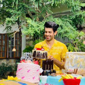 Namik Paul Instagram - The mood went from slightly dramatic, to ecstatic, to the dawning realisation that delicious cake would be dangerously close at hand for the foreseeable future(🤭), and then happiness again, diets be damned 🥳🤓 It’s been a good day, and that’s despite Mr. Hobbes waking me up at 6 am for absolutely NO reason 🌚😑Thank you every one for reaching out and sending your love and well wishes. Every call, message, post, story and tweet (among others), brightened up my day immeasurably ❤️

PS- I was just trying to show my wealth of goodies in the first picture. Any channelling of SRK was purely coincidental 😋