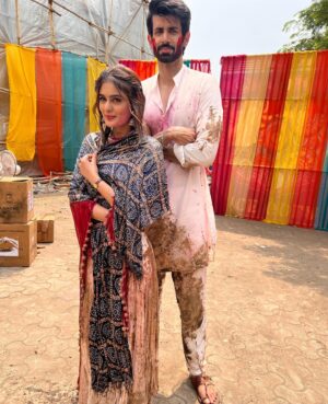 Namik Paul Instagram - Happy Birthday to the Heroine, the Eye Roller Supreme, to the wonderful, talented, hilarious person I had the pleasure of working with for 4 months. 

The person who was focused, and professional and would do 15 page scenes in damn near one take. 

Who took injuries and illness as some sort of challenge to her toughness and refused to be daunted. 

Who was always quick to laugh and make others laugh with her, even if it was at her own expense.

Who was ziddi and excitable, but also mature beyond her years when she needed to be. If any of these sound like contradictions, Tanisha would be the first to tell you it was because her zodiac is a Leo, or a cusp or …something 🙄 

Whatever your star sign, I wish for nothing but the best for you my friend, @tanishaamehta_ 🥳 🎂 

And now a pictorial retrospective to commemorate the occasion:

2) First photo I ever took, and my smartphone blurred us out and took a photo of itself 👌🏼 

3) Dorkily pointing at ourselves at the LJG launch ✌🏼

4) Tanisha barely missing a beat after a stay at the freakin hospital.

5) Little known fact, there was no bigger Aniket- Ishani shipper than Ishani herself. 

6) Aftermath of having to roll around in some kind of chocolate, dust and water mixture. Much Ro, some Mance. 

7) A selfie before wheeling me away on that vegetable cart in the background, because why not 🤷🏽‍♂️

1 & 8) Being asked to give ‘Happy Candids’ and awkwardly trying to figure out what that meant.