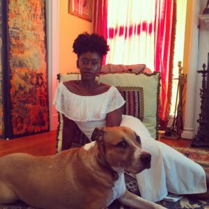 Nana Mensah Instagram - Sunday stylin with my #1 🐶🐶🐶