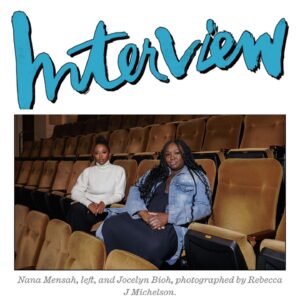 Nana Mensah Instagram - Such a delight chatting with powerhouses @yvonneorji and @jjbioh about #jajabroadway at @mtc_nyc. We are sold out through closing (11/19), but there are still tickets available for our very high quality livestream, available globally! 🌍