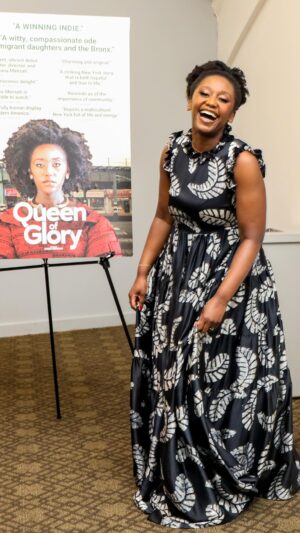 Nana Mensah Instagram - New York and Los Angeles did it big 💥 
America! #QueenofGlory is coming to a theater near you starting this Friday. Link in my bio for showtimes in more US cities!

Thank you to everyone who has come out (and if you haven’t yet don’t sleep!🧚🏿‍♀️)