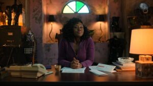 Nana Mensah Instagram - I am so grateful and delighted and overwhelmed by the onslaught of love for @bondingnetflix Season 2 and #MistressMira! 
This moment belongs to my day 1, @rightordoyle — who has given wholly of himself to tell this story with verve and humor and to honor the BDSM community so beautifully. 
Ours is a New York love story, years ago we had hope (remember her!?) and met in an acting class over bad pizza on 27th and Broadway. As our friendship grew, we would rendezvous in Union Square with Pavlov and walk downtown for hours, wracking our brains as to why no one would hire us. There was an ill-fated attempt to self-produce a short play in a tiny blackbox on 8th Avenue (he played my pimp!). I screamed in the East Village when he booked his first Broadway show. I said goodbye to ´Rightor Doyle, New York Resident’ in Times Square (depressing!). I was trying on wedding dresses in Tribeca when he was cast in Barry (a weepy moment made weepier). And I made a small scene in a Thai restaurant in Nolita when season one of his show, BONDiNG, was purchased by Netflix. WHAT A RIDE. I’m so proud of you, @rightordoyle, and of this journey we are on together. 
If you haven’t watched season two of #bondingnetflix yet, don’t play yourself— Mistress Mira is waiting⛓⛓⛓