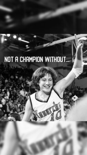 Nancy Lieberman Instagram - NOT A CHAMPION WITHOUT: @nancylieberman 💥

From consecutive AIAW titles to debuting in the WBNA’s inaugural year (and even playing on a men’s professional team), we 🫡 a true icon of women’s basketball.