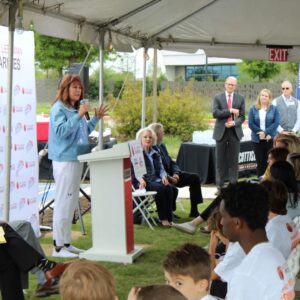 Nancy Lieberman Instagram - It was wonderful to finally be back in @cityoffriscotx Texas to officially break in our 100th Dream Court! Thank you to @adletacorp and @srchildren_ for all your support. We're looking forward to the Frisco community and youth building friendships, leadership skills, and community pride for years to come.

@nancylieberman @sportcourt1974 @nexcourt #DreamCourt #Charity #Community #Philanthropy #Charity #Nonprofit #Donate #Love #Community #Support #GiveBack #DoGood #SocialGood