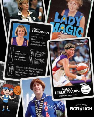 Nancy Lieberman Instagram - She inspired a whole generation of hoopers.

Born in Brooklyn, this is the story of @nancylieberman, Lady Magic herself.