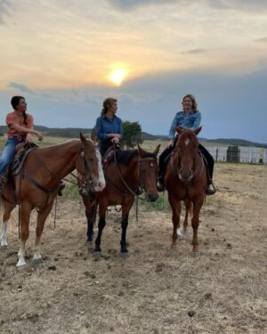 Nancy Travis Instagram - We are the women of ‘Ride’. I am grateful to be in the company such fine actors, collaborators and friends. I can’t think of better people to tell the story of the McMurray family with. It is a rare thing when strong women can come together, share a bond, a sisterhood and be able to bring that story to you. Just sayin.
@ridehallmarkchannel Sunday night 9:00pm.
@tskovbye1 @sara.alicia.garcia  #sistasdoingitforthemselves