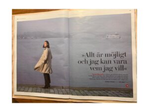 Nanna Blondell Instagram - Intervjun i @diweekend idag.