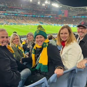 Naomi Simson Instagram - 75874 crowd for the opening of the #fifawwc #history 💛💚💛💚 #matildas
