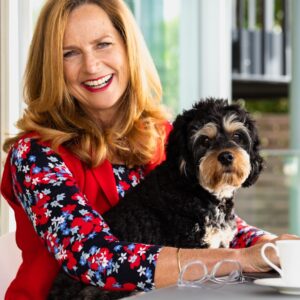 Naomi Simson Instagram - Sure I’m ready for the week #monday #cavoodle #officebuddy