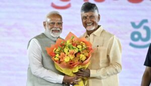 Nara Chandrababu Naidu Instagram - I thank the Hon'ble Prime Minister, Shri @narendramodi Ji, for gracing the swearing-in ceremony in Amaravati with his august presence today. I thank Union Cabinet Ministers @amitshahofficial Ji, @jpnaddaofficial Ji, @gadkari.nitin Ji, the Chief Minister of Maharashtra Shri @mieknathshinde Ji, and all the dignitaries who illuminated the ceremony with their presence.