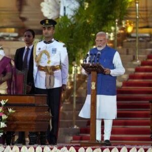 Nara Chandrababu Naidu Instagram - On behalf of the people of Andhra Pradesh, I congratulate Hon'ble @narendramodi Ji on being sworn-in as the Prime Minister of India for a remarkable third consecutive term. I wish him a successful and fulfilling tenure devoted to his vision of Viksit Bharat. I also extend our heartiest congratulations to all the newly sworn-in NDA Cabinet Ministers and Ministers of State, and wish them a successful tenure. May this ceremony mark the beginning of a new era of growth, development and prosperity for our nation.