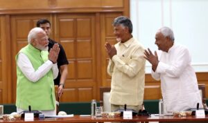 Nara Chandrababu Naidu Instagram - Honoring the mandate given by the people of our country, all NDA partners unanimously endorsed Shri @narendramodi Ji as our coalition leader at a meeting held in Delhi today. Under his able leadership, we shall all strive to ensure that our country continues to prosper and emerge as a global leader.