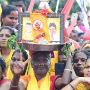 Nara Chandrababu Naidu Instagram - With my people of Kuppam today.