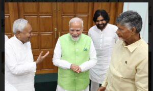 Nara Chandrababu Naidu Instagram - Honoring the mandate given by the people of our country, all NDA partners unanimously endorsed Shri @narendramodi Ji as our coalition leader at a meeting held in Delhi today. Under his able leadership, we shall all strive to ensure that our country continues to prosper and emerge as a global leader.