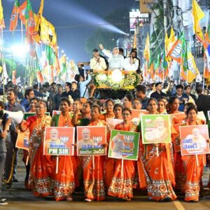 Nara Chandrababu Naidu Instagram - I am thrilled and moved by the huge response from my brothers and sisters to our history-making Vijayawada rally today. The atmosphere was filled with hope and jubilation as our people showered their affection upon Sri @narendramodi Garu, Sri @pawankalyan Garu and all our leaders. Andhra Pradesh will mark a new dawn on 4th of June.