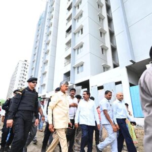 Nara Chandrababu Naidu Instagram - Amaravati isn't just a capital, it's a collective symbol of the aspirations of our people of Andhra Pradesh. The manner in which the YSRCP regime disregarded these aspirations, brutalized our farmers,  and destroyed our capital, left us deeply pained. Today, I conducted an inspection of the Amaravati region and assessed its current state. We shall resume building our capital together, starting today. #Amaravati is God's will, and destiny has found its course.
