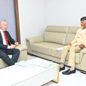 Nara Chandrababu Naidu Instagram - Met with a Belgian trade and industries delegation led by HE Mr Didier Vanderhasselt, the Belgian Ambassador to India. Our government is committed to creating a business-friendly ecosystem in Andhra Pradesh. We welcome businesses from India and across the world to invest in our State.
