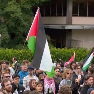 Narelda Jacobs Instagram - Yasmine Johnson’s mother’s mother was taken as a child by Nazis during the holocaust. She says she has a life long commitment to stand up against genocide.

On @10newsfirst Midday she told me why she’s been camping out with @studentsforpalestinesydneyuni at Sydney Uni since last Tuesday.