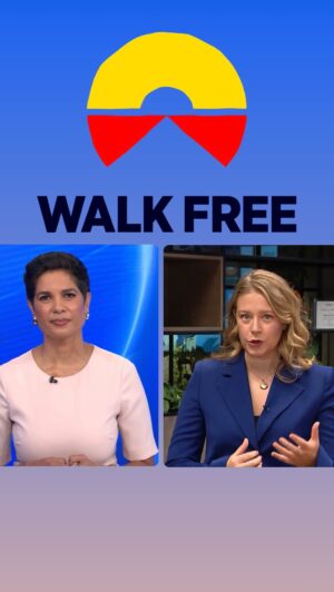 Narelda Jacobs Instagram - Grace Forrest is the first Australian woman to receive the prestigious Roosevelt Four Freedoms Award, joining the likes of Nelson Mandela, the Dalia Lama, Ruth Bader Ginsburg and Malala Yousafzai.

@graceaforrest joined me on @10newsfirst Midday to talk about the abolition of modern slavery with her organisation @walkfree