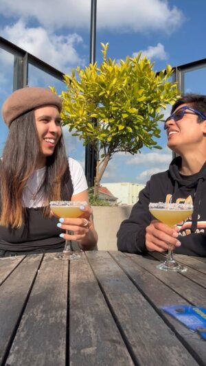 Narelda Jacobs Instagram - Margarita mocktails in Melbourne with Mum