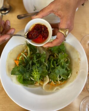 Narelda Jacobs Instagram - Lunch at Lucky Kwong was about so much more than the amazing food. It was about community, connection and nourishment of the soul.

Thank you @kylie_kwong for the best culinary experiences in Sydney.