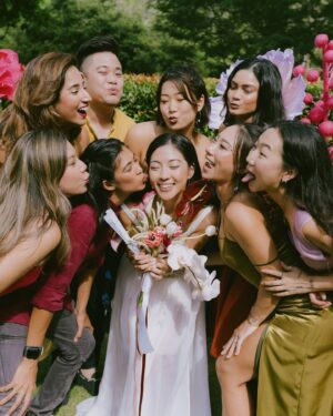 Narelle Kheng Instagram - The list of all the thank yous I would like to make is never ending, but I will continue with these MVPs 🤍

🌸 Decor: @yangermeister_ — my rock who trudged through the barren no-planner land with me and transformed it into a wonderland✨

🎂 Cake: @sinister.coffeengoods @deafkneego — I think the beauty of the cake speaks for itself and yes it tastes better than it looks 😍 

💐 Bouquet: @fixated_f — everything you touch turns to gold 

🎵Band: @jukuleles — best band hands down, some say I threw a wedding just so I could dance all night to them 🫢

🍽️ Food: @noburnnotaste — “best wedding food ever” or so I’ve heard, because, true to wedding lore I had none ~🥲

🍸Dranks: @thecasualfix — the reason why everyone was drunk in the first hour cause apparently they could remember all the drink orders and would be there ready w your next drink no questions asked. Absolutely incredible drinks n service yall were perfection 😭 

🎧DJ: @candiceteosh master of all the drunk puppets and happy feets 

And of course my extraordinary bridesmaids ! I don’t know what I did in life to deserve every single one of you. Love you all smmmmmmmmmm!!

Photos by the lovely @josedanielretrato who somehow finds his way to pop in at all the right moments 🤍