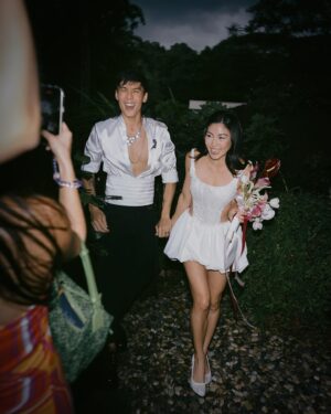 Narelle Kheng Instagram - One dress, three attachments, three looks 🤍

Made and designed locally by my favourite petite girl designer @valerie_wang~ 

Val’s work always hits home for me with her street chic style and equally valued functionality. I’ve always admired her authenticity and dedication having been distant fans of each other for the longest time before we finally collaborated on a collection a few years ago 🌸 when I decided to make a custom fit there’s was only person in my mind and I was so glad that she received it with such excitement 🤍 

Thanks for being the best listener, always taking my ideas and comforts as the baseline before running off to create something I couldn’t dream of ! I love the way the dress transformed with me through different moments of the day and is still something I can continue to wear which was so important to me ~ 

Big loveee 🤍 @valerie_wang @storeunda 

Also the biggest thank you to @carriek_rocks @charleskeithofficial and of course @randolph_tan for jumping in to help me finish the whole look !! 💐

& my mama @shashamsi for the glam ✨

Photos by the lovely @josedanielretrato