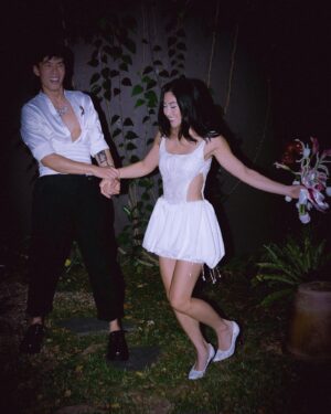 Narelle Kheng Instagram - Oops, I did it 💍💐🙈