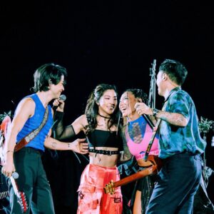 Narelle Kheng Instagram - 4 da mems!!!! 🪐🌟💖🛸

Started 2024 ticking off 2 huge bucketlist items I never thought would see the light of day 😮‍💨   being an absolute embARrASsssment by absolutely melting into a pile of tears in front of Chris Martin 🫠Love it how could it have gone any different😍 

Ghost stories was my blanket and my lifeline (quite literally on a few occasions), and holds memories of such a complex and trying time in my life. Yet amidst all the gut wrenching intensity of young existential depressions the album stays my light in the dark, my bubble of safety, the goodness in the world. Few things in life has had that impact on me ! It’s a lovely reminder of how magical music can be and how deep it can run within us ✨

@rriley so damn proud & so damn grateful for gifting & sharing these moments :’) love uuuuuu ahhhhh