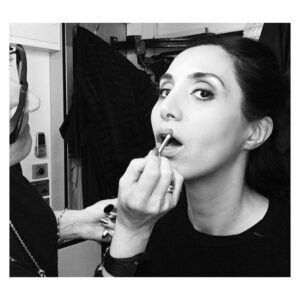 Narges Rashidi Instagram - make me up time… 

…when your friends crash the make up trailer and wait for you to finish work at 5am to then party, didn’t make it to the gym that morning. :) #tb