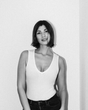 Natalia Khod Instagram - 📸 @irinadudina_photo 
•
•
•
•
#photography #blackandwhite #polas #actrizmadrid #modelmadrid #happy