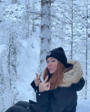 Natalia Rodríguez Instagram - -20 en Lapland