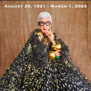 Natalia Safran Instagram - Legends never die and I will forever look up to you for living out loud with originality, gusto, vision and wildly imaginative abandon ⚡️ Talk about blazing your own trail! You are one of a kind, Iris, and I will miss you in this world, but you’re no doubt already making the next one uniquely your own 🤘🚀