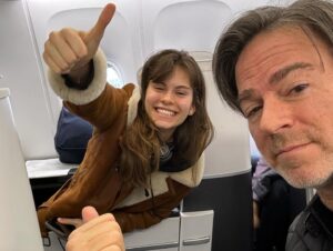Natalia Safran Instagram - Getting by with a little help from my friends 💕❤️‍🩹💕 and loadsa good head-bangin! 🤘⚡️