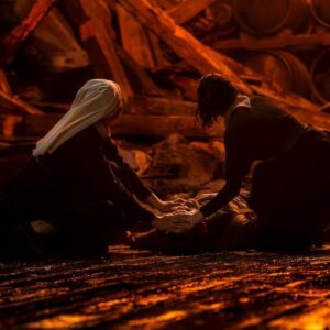 Natalia Safran Instagram - Sundays feel like the best day for a Nun 2 post :) Today I’d like to shed light on the practical way we shot almost all of the film - as in filming real physical components instead of creating them via CGI. @thenunmovie has some visual effects in it of course, but they were used to enhance some scenes and not to replace actual shots. A ton of meticulous work was done by all during prep, by the amazing Nun 2 art department, props, etc etc. Many are shocked to hear that, presuming it was CGI effects, but we like as much in the Conjuring Universe as possible to be real and true and @michaelchaves is a meticulous and daring director. Hope you’ve enjoyed all the Nun 2 action on the screen, whether you thought it was practically filmed or CGI 😌
📷 Photos by the amazing Nun 2 still photographer @calvobrunocine