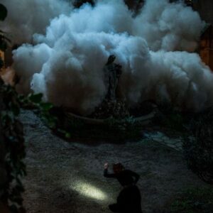 Natalia Safran Instagram - Sundays feel like the best day for a Nun 2 post :) Today I’d like to shed light on the practical way we shot almost all of the film - as in filming real physical components instead of creating them via CGI. @thenunmovie has some visual effects in it of course, but they were used to enhance some scenes and not to replace actual shots. A ton of meticulous work was done by all during prep, by the amazing Nun 2 art department, props, etc etc. Many are shocked to hear that, presuming it was CGI effects, but we like as much in the Conjuring Universe as possible to be real and true and @michaelchaves is a meticulous and daring director. Hope you’ve enjoyed all the Nun 2 action on the screen, whether you thought it was practically filmed or CGI 😌
📷 Photos by the amazing Nun 2 still photographer @calvobrunocine
