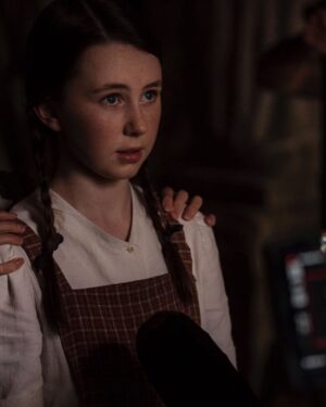 Natalia Safran Instagram - Dedicating this Sunday’s NUN 2 post to our youngest and possibly fiercest Valak vanquisher, Sophie, played by the mighty @katelynrosedowney 🚨 Supertalent alert: Katelyn is a phenomenal actress and did an incredible job with this difficult part, which was as mentally challenging as it was physically taxing. Katelyn is mature beyond her years and so positive, energetic and vibrant, it was a pleasure for everyone on set to work with her. She lives in Dublin, has a brilliant dance-teacher mom and is herself an Irish dance and acrobatic prodigy (check out today’s reel for a special treat). Let her know how much you enjoyed her fantastic performance in @thenunmovie. I know I look forward to working with her on some other The Safran Company production in hopefully not too distant future 🩷
✝️
Photo cred: Bruno Calvo
#thenunmovie #thenun2 #katelynrosedowney #theconjuringuniverse #thesafrancompany