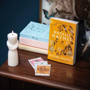 Natalie Haynes Instagram - Oooh, look at her! Divine Might is out in paperback in only a couple of weeks, and you can pre-order now, to get yours right away. Prepare to learn all about Artemis, Aphrodite, Hera, Demeter, and other goddesses, in this follow-up to bestseller Pandora’s Jar...

Signed indie exclusive paperback (with sprayed edges!) can be pre-ordered from your favourite indie (or link in my bio!)

Standard paperback can be pre-ordered from all the usual book places 📙