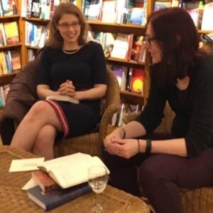 Natalie Haynes Instagram - Aw, thanks FB - five years today since @madeline.e.miller’s mother told me I was a hoot, a personal high point of that year (and yes, that is water in that glass, I promise)