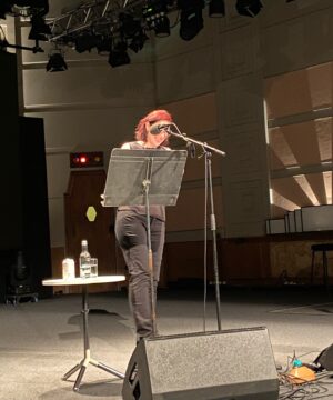 Natalie Haynes Instagram - Oh, you guys. I was so gutted to miss doing Hay, my Divine Might show and the radio recordings. But because I was couldn’t make it, I recorded the missing episodes last night at the beautiful Radio Theatre and it was MAGICAL. It all felt impossibly far away when I was on the other side of the world and then it was the most wonderful crowd (you are always wonderful), and the shows were the right length (always a stress when I do solo episodes) and I loved every single second. 
Two more shows to go next week and then our tenth series is complete! *gets scribbling*