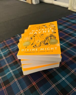 Natalie Haynes Instagram - Hey @bordersbookfest! Thanks for having me! You were lovely 😊 I left you some signed books for the weekend!