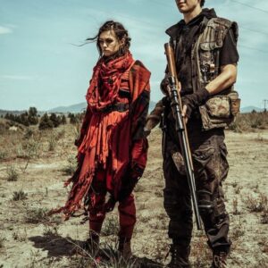 Natalie Jongjaroenlarp Instagram - Throwin it back to the #fight against #themanzn #season3premiere #znation #10k #red #tbt #throwdown #thursday #zombieslayer #kracken #dontmess with #thebest #badass #sharpshooter in the #apocalypse photo by @outlierimagery