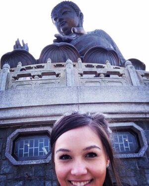 Natalie Jongjaroenlarp Instagram - In #hongkong at the #tiantanbuddha aka #bigbuddha #travel #bucketlist