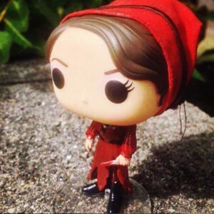 Natalie Jongjaroenlarp Instagram - Had to share this #redznation #funkopop figure thanks to the #talent of @centurycustoms !#cute #design #little #zombieslayer #intricate #details