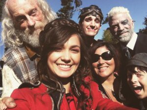 Natalie Jongjaroenlarp Instagram - #fbf to #znation #season3 #finale ... #season4 premieres tonight at 9/8c on @syfy