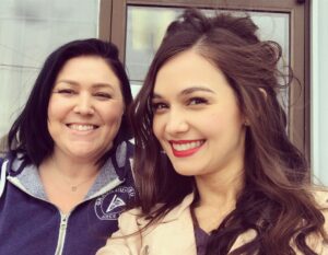 Natalie Jongjaroenlarp Instagram - #fbf to my #first #day of #znation #season #5 #makeup #hair and #wardrobe #tests #huge #thankyou to each of these #ladies pictured here for making me look #camera #ready and #feel my #best when I stepped on #set I couldn’t help but #smile being around such #positivevibes and #talent @eamesm @natashashallbetter @norbygal @rusashley You #guys #rock !