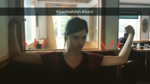 Natalie Jongjaroenlarp Instagram - Zombies got nothin on me...#znation #workoutmotivation