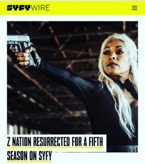 Natalie Jongjaroenlarp Instagram - #znation has been #renewed for #season 5! Stay tuned... #zombie #zombieapocalypse #survivors #story #continues @syfy