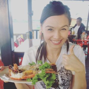 Natalie Jongjaroenlarp Instagram - Mouth watering #seafood in #thailand #thaifood #prawns #travel #explore